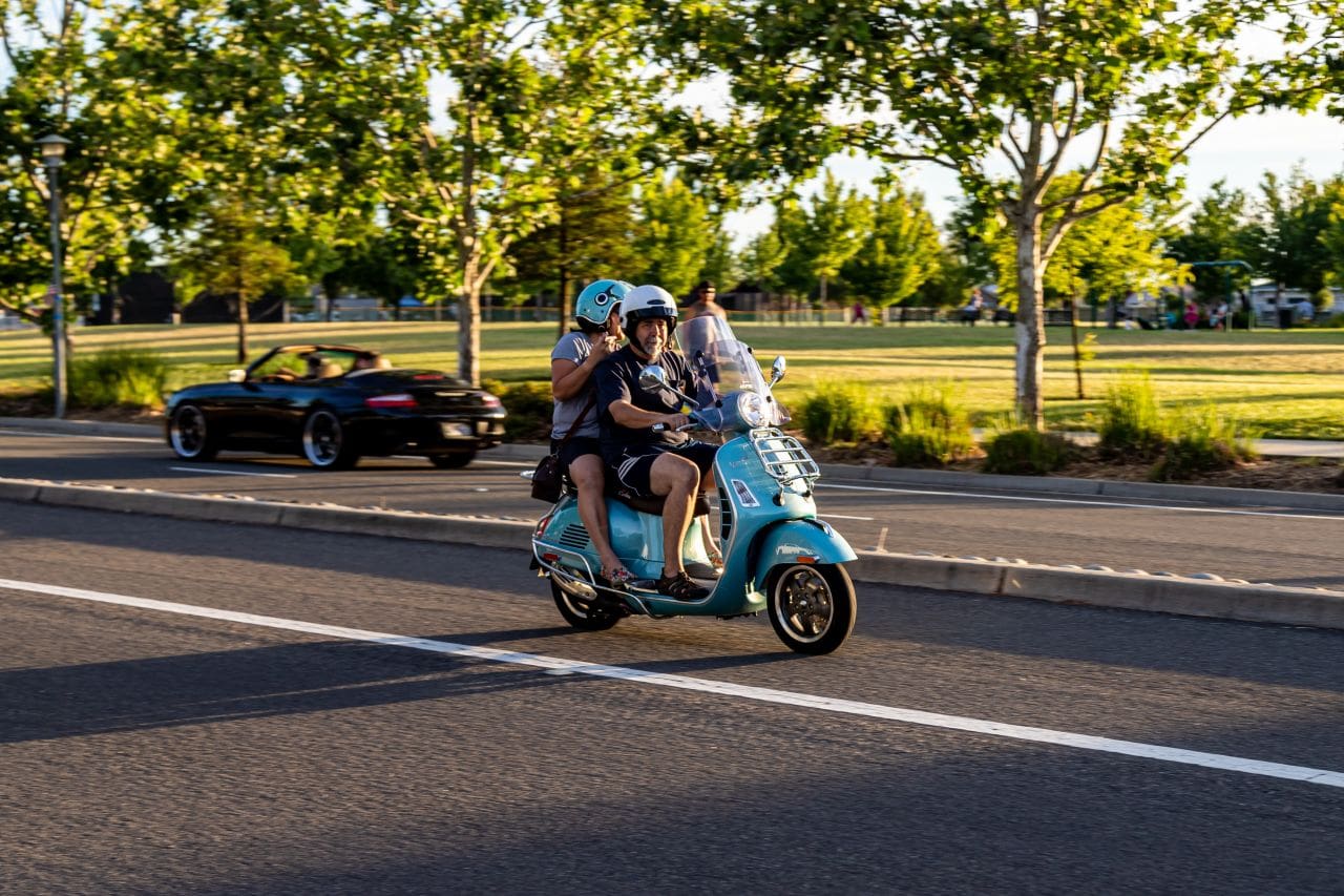 Can I transfer a moped without a driver